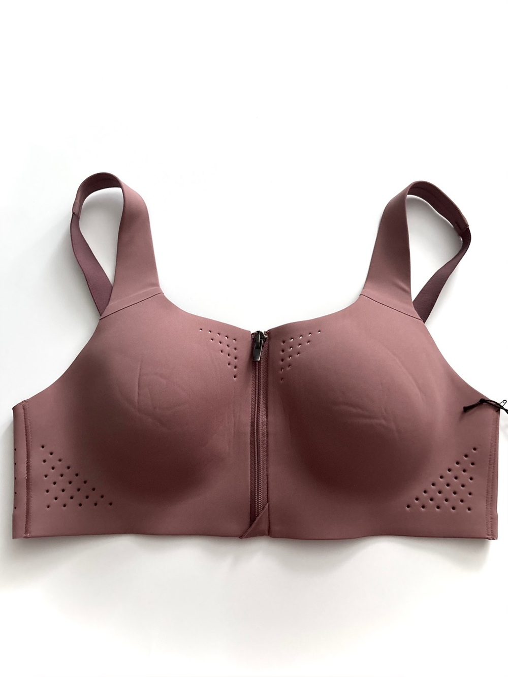 VXS Victoria's Secret Featherweight Max Front Close Vintage Rose Sports Bra